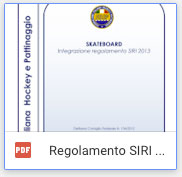 Regolamento SIRI - Maestri e Allenatori
