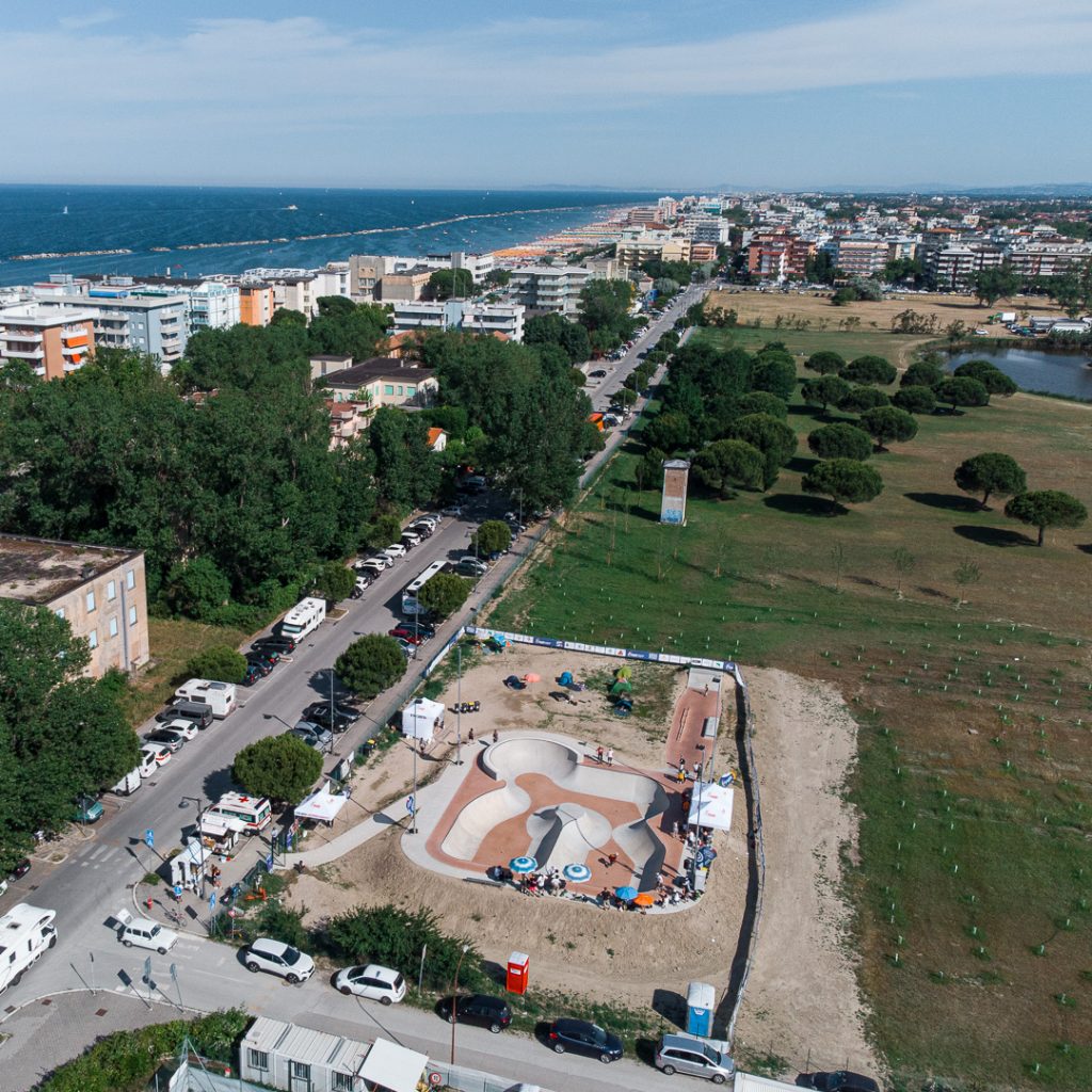 Lo skatepark di Cesenatico