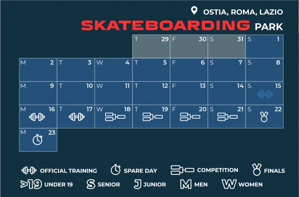 calendario park