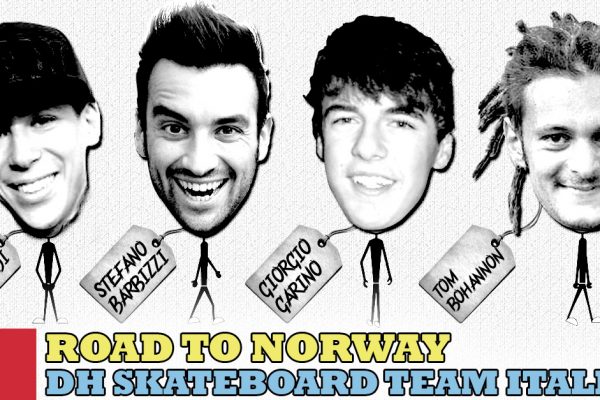 team italia downhill skateboard mondiale norvegia